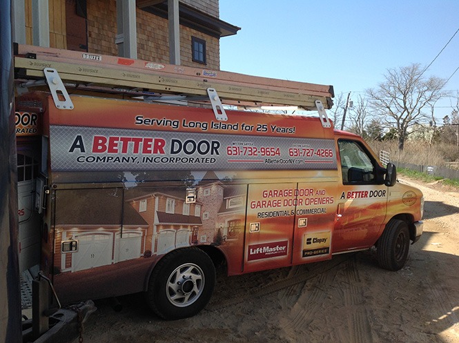 A Better Door Company Truck