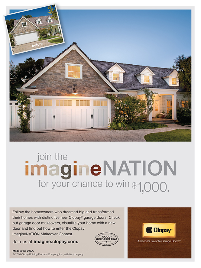 Clopay ImagineNation Contest