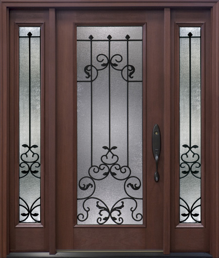 Arbor Grove Fiberglass Collection - FC6091 with Prescott Glass