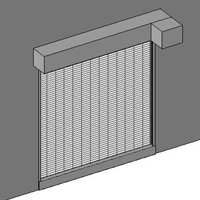 Overhead Commercial Door with Jamb Mount 