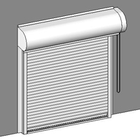 Model CESD 10 Service Doors with Face of Wall Mount