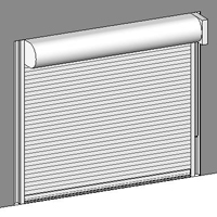 Model CESD20 Service Doors with Between the Jamb Mount