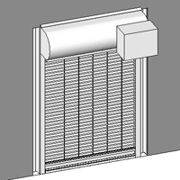 Model CESG10 Service Doors with Between the Jamb Mount