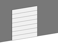 Overhead Commercial Door Basic Model 3300