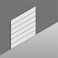 Overhead Commercial Door Basic Model 3715