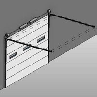 Complete Overhead Commercial Door Model 3715