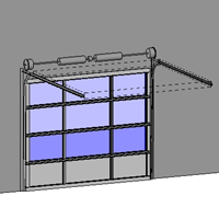 Complete Architectural Series Commercial Overhead Door Model 902