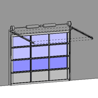 Complete Architectural Series Commercial Overhead Door Model 903