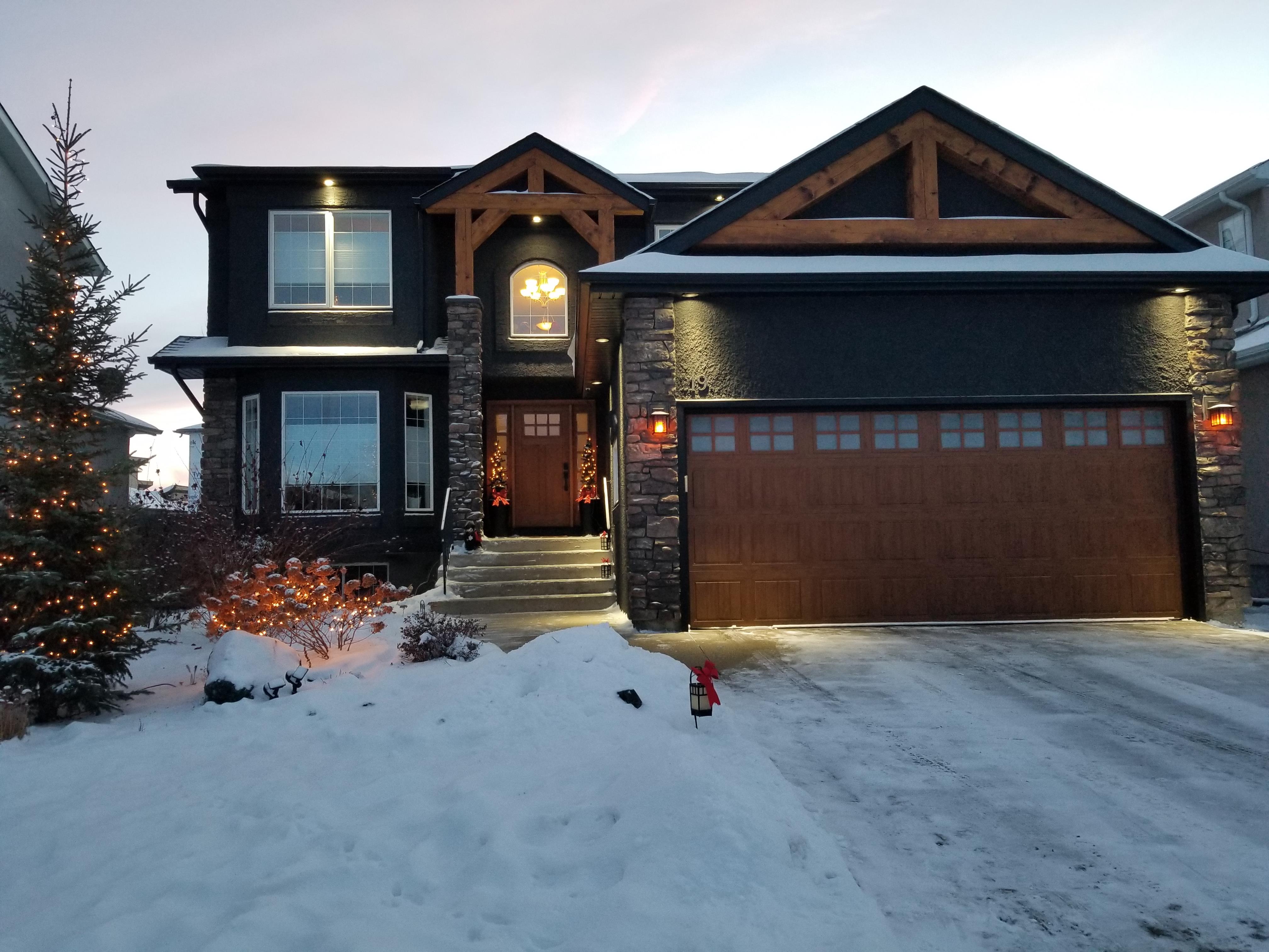 September 2018 Garage Door Makeover with Craftsman Door