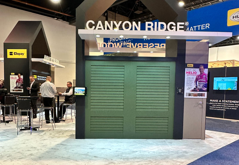 Canyon Ridge Louver at IBS