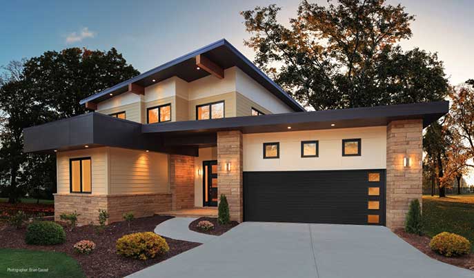 Clopay Modern Steel Collection garage door