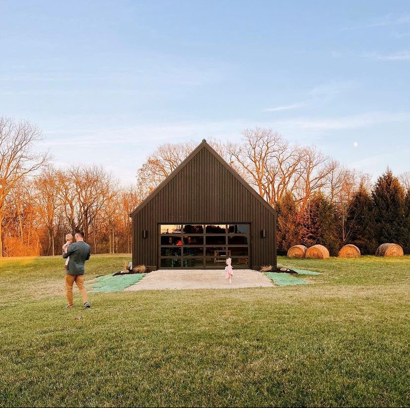 View of Barn with Avante garage door