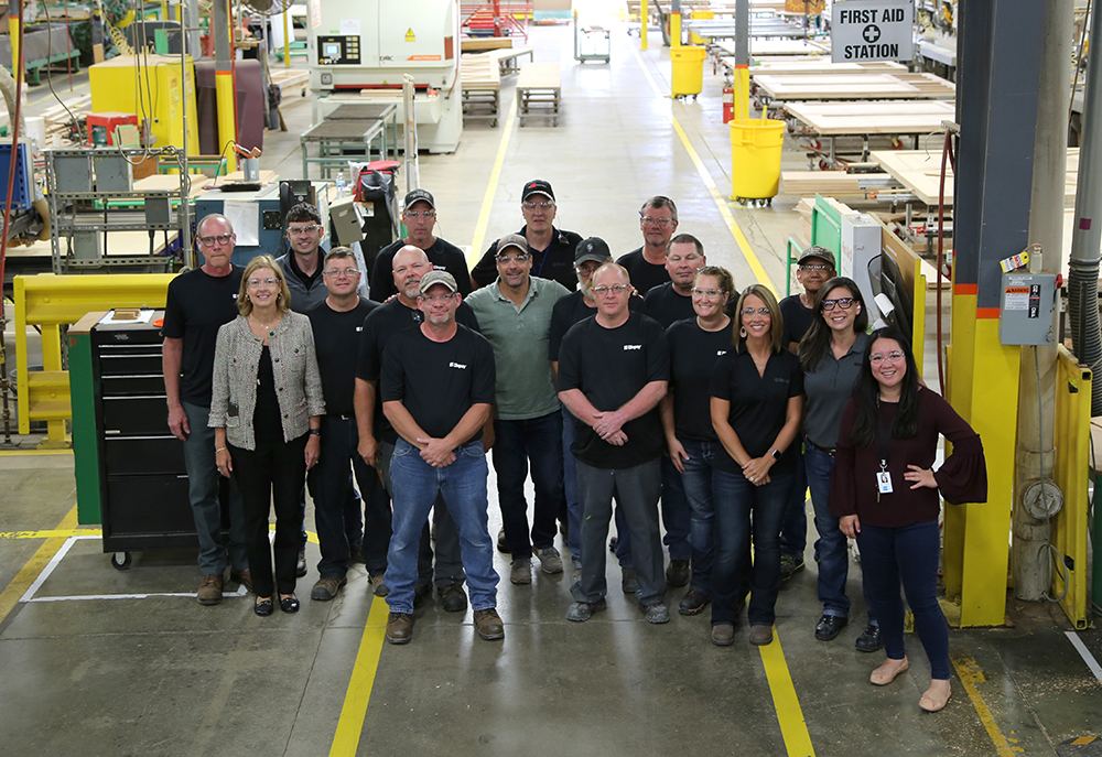 Clopay Plant Tour - Clopay Wood Garage Door Team