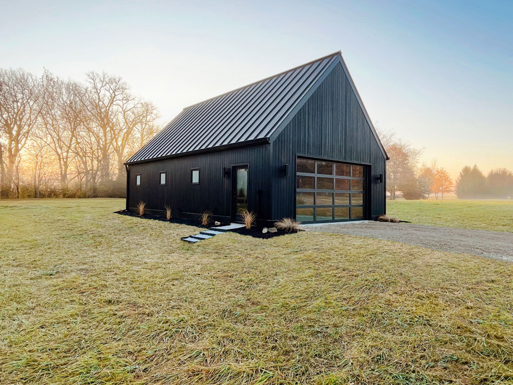 Avante Garage Doors on Barn