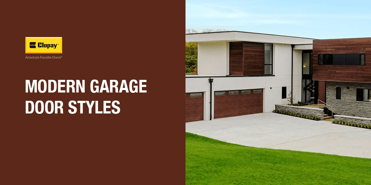 Modern Garage Door Styles